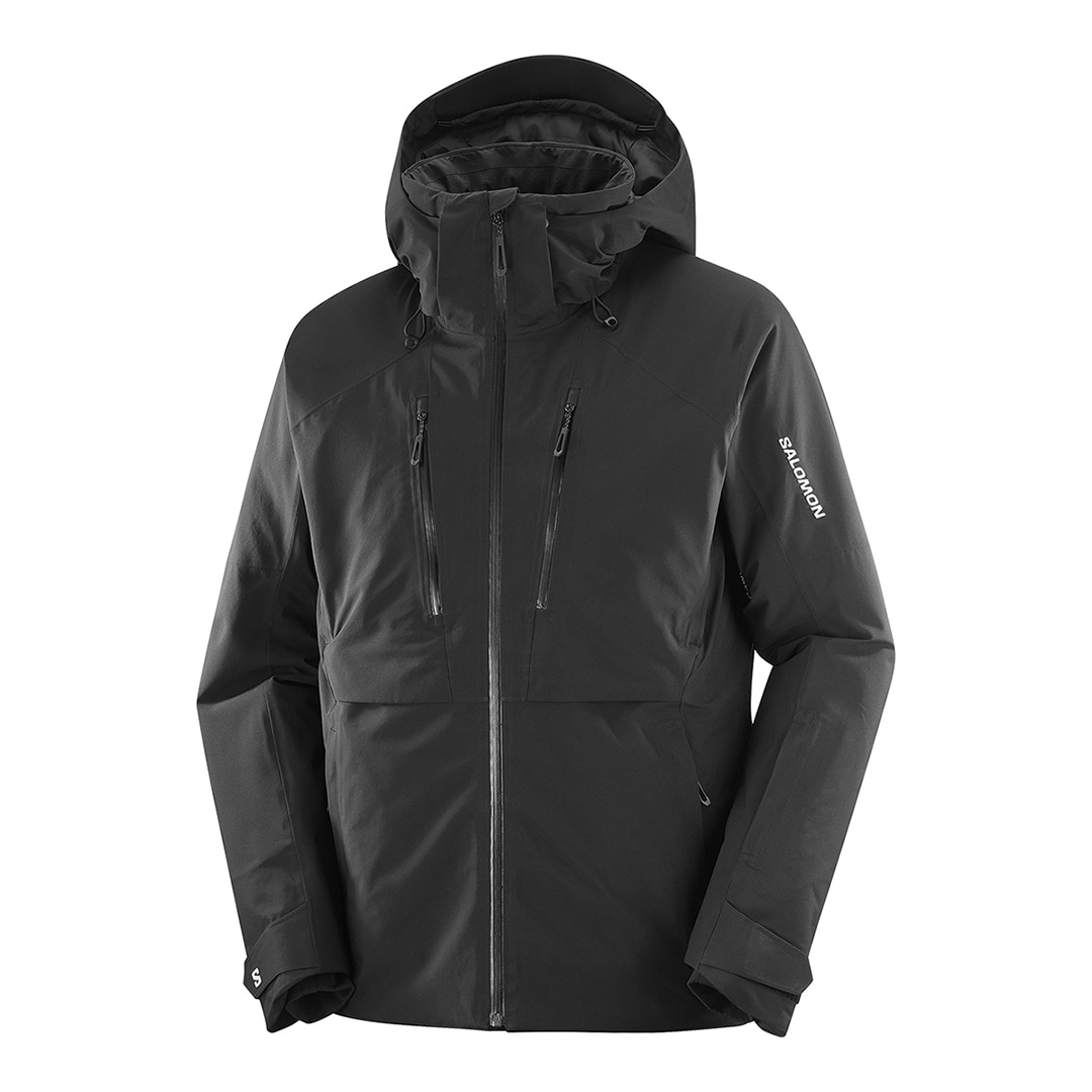 Imagen 6 de Chaqueta aislada con capucha para hombre BRILLIANT 2.0 JACKET M SALOMON - Negro Negro