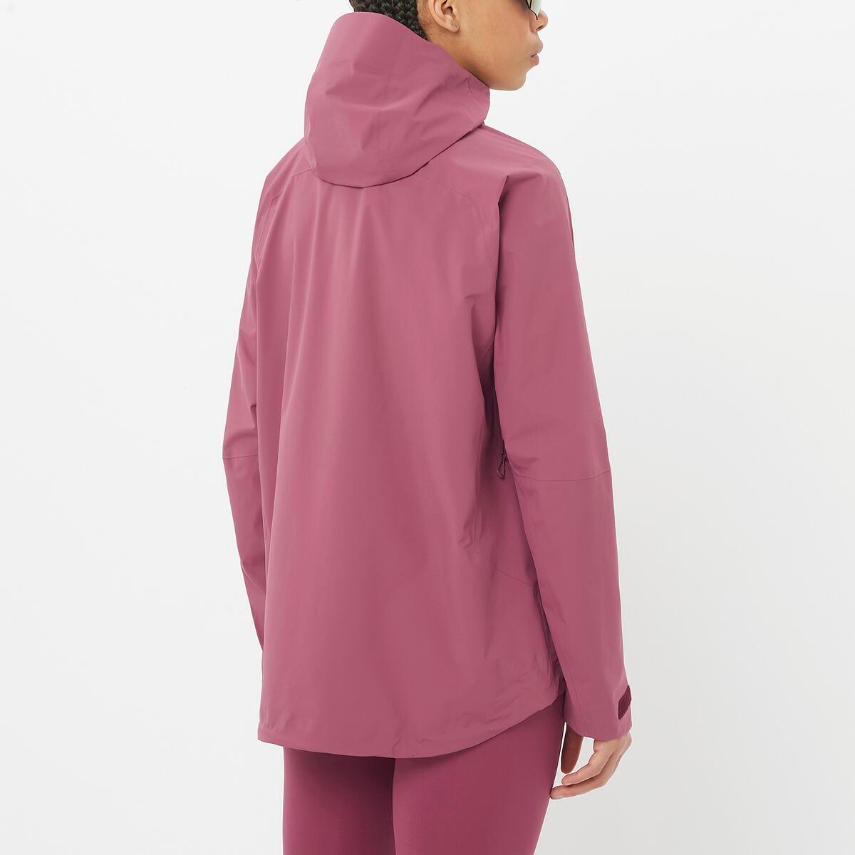 Chaqueta shell para mujer OUTERPATH PRO 2.5L JKT W SALOMON - Marrón Marrón-2