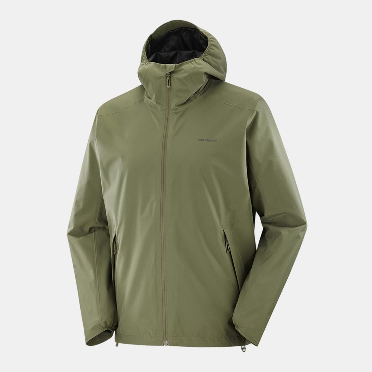 Imagen 1 de Chaqueta shell para hombre OUTSCAPE 2L JACKET SOL M SALOMON Verde