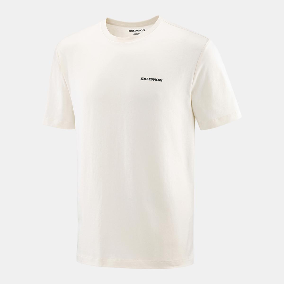 Imagen 0 de Camiseta de manga corta para hombre CHEST LOGO REGULAR TEE M SALOMON Blanco