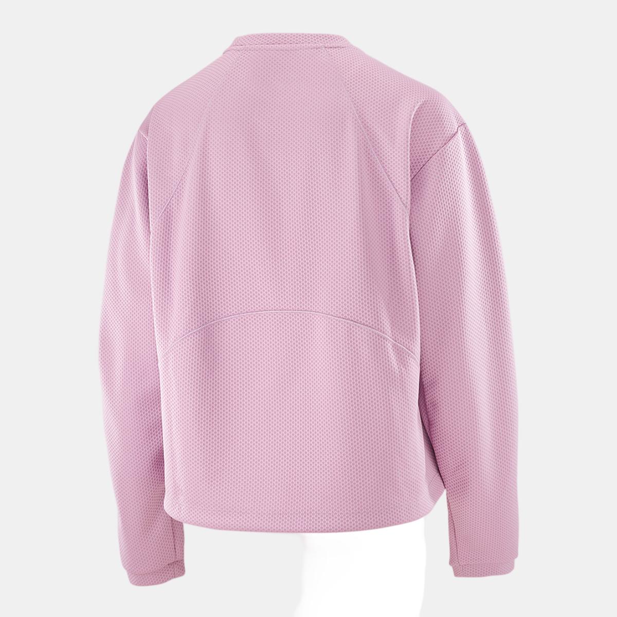 Sudadera de cuello caja para mujer MOTOMESH CREWNECK W SALOMON - Morado Morado-2