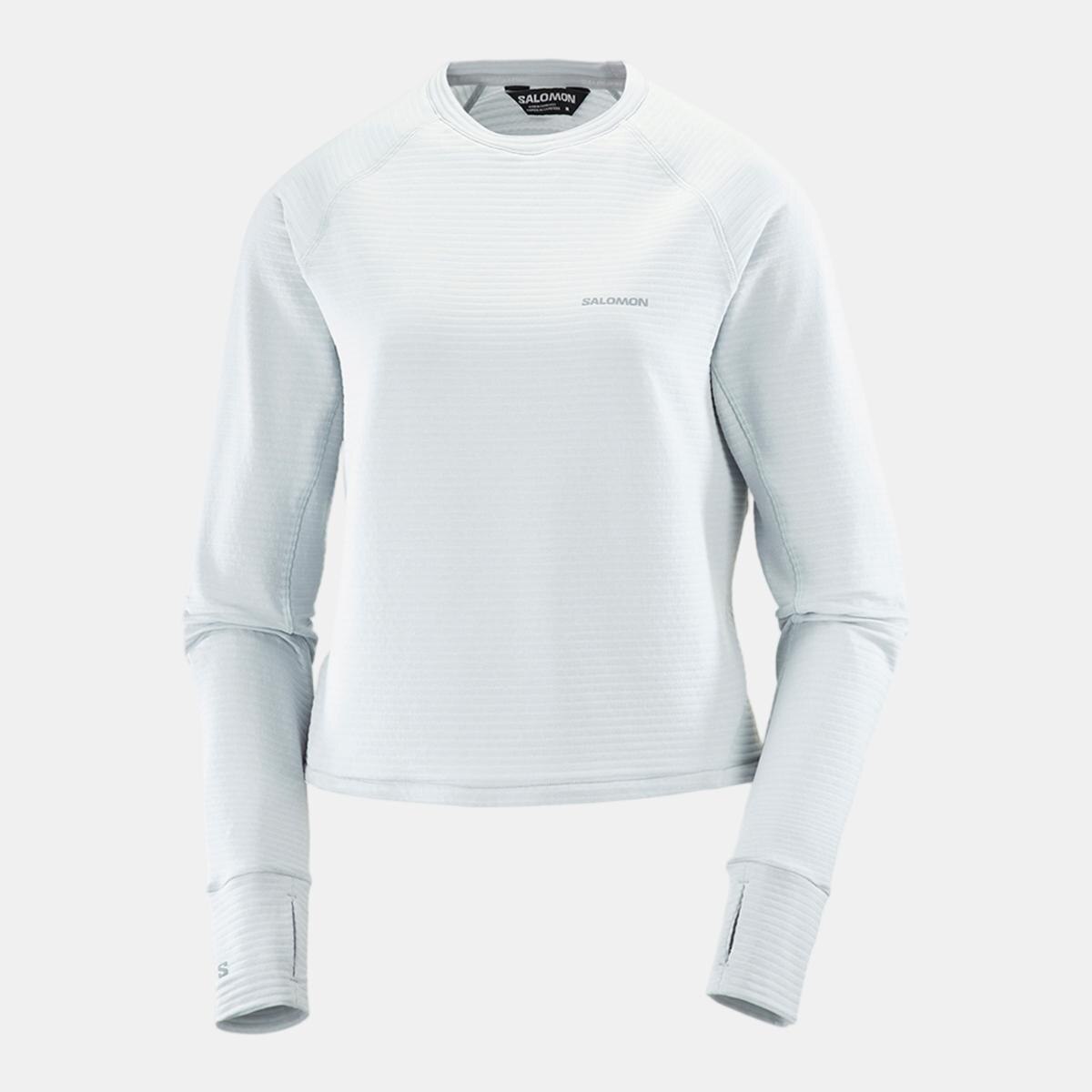 Imagen 0 de Prenda interior de manga larga para mujer SNTIAL LIGHTWARM CN W SALOMON Gris