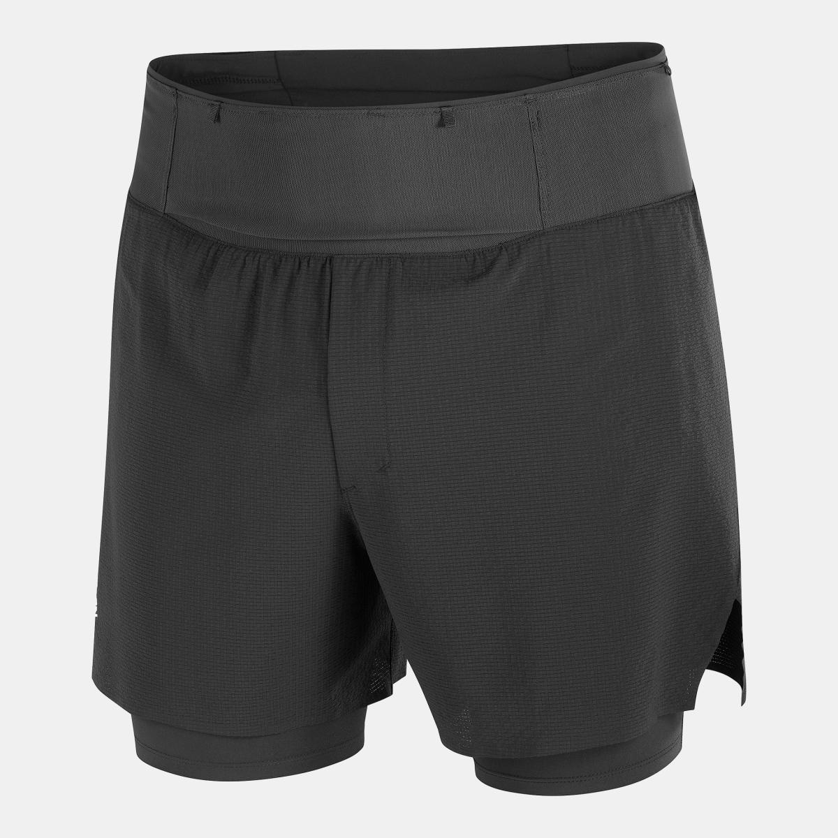Imagen 0 de Pantalón corto para hombre SENSE AERO 2IN1 SHTS 5" M SALOMON Negro
