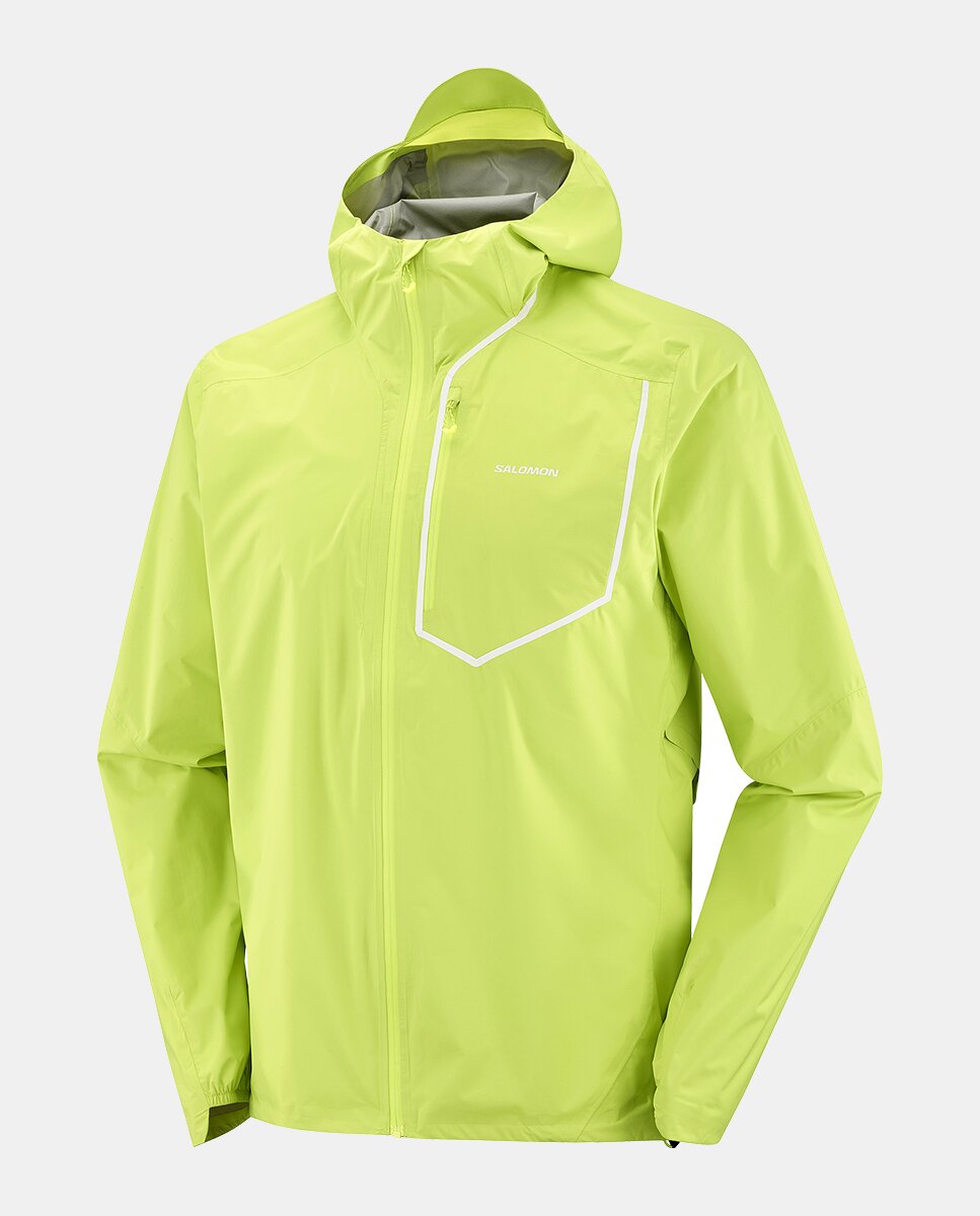 Chaqueta shell de hombre Bonatti Pro JKT M Salomon Verde · El
