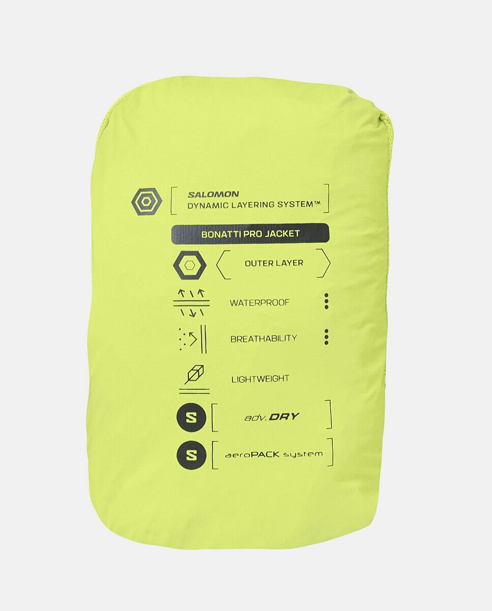 Chaqueta shell de hombre Bonatti Pro JKT M Salomon - Verde Verde-2