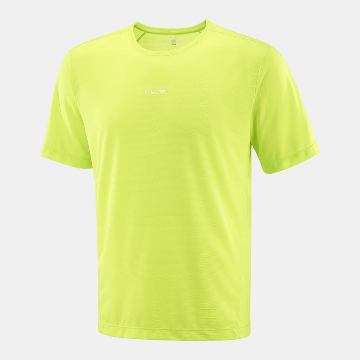 Salomon Camiseta de manga corta para hombre SHKout CORE SS TEE M Verde Lima