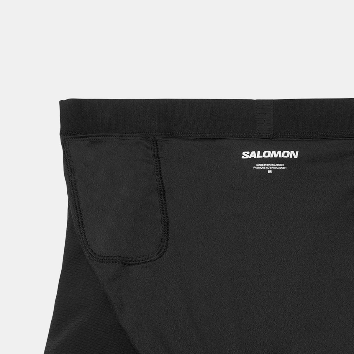 Pantalón corto para hombre SENSE AERO SPLT 3" SHTS M SALOMON - Negro Negro-2