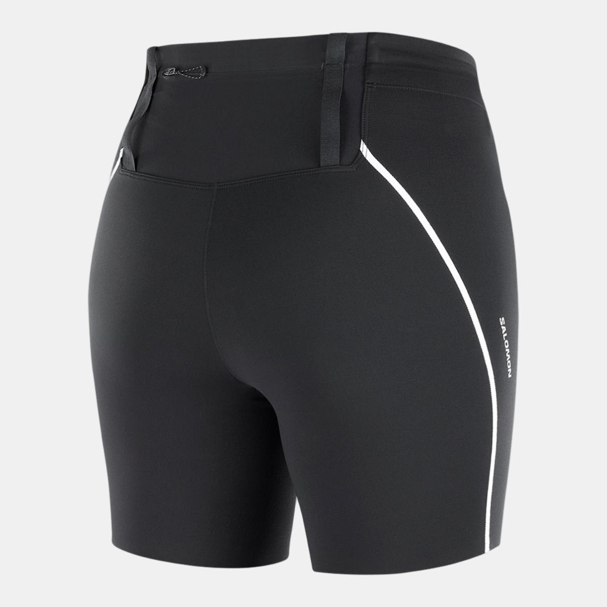 Imagen 2 de Mallas cortas para mujer SENSE AERO STOW TGHT 6" W SALOMON - Negro Negro