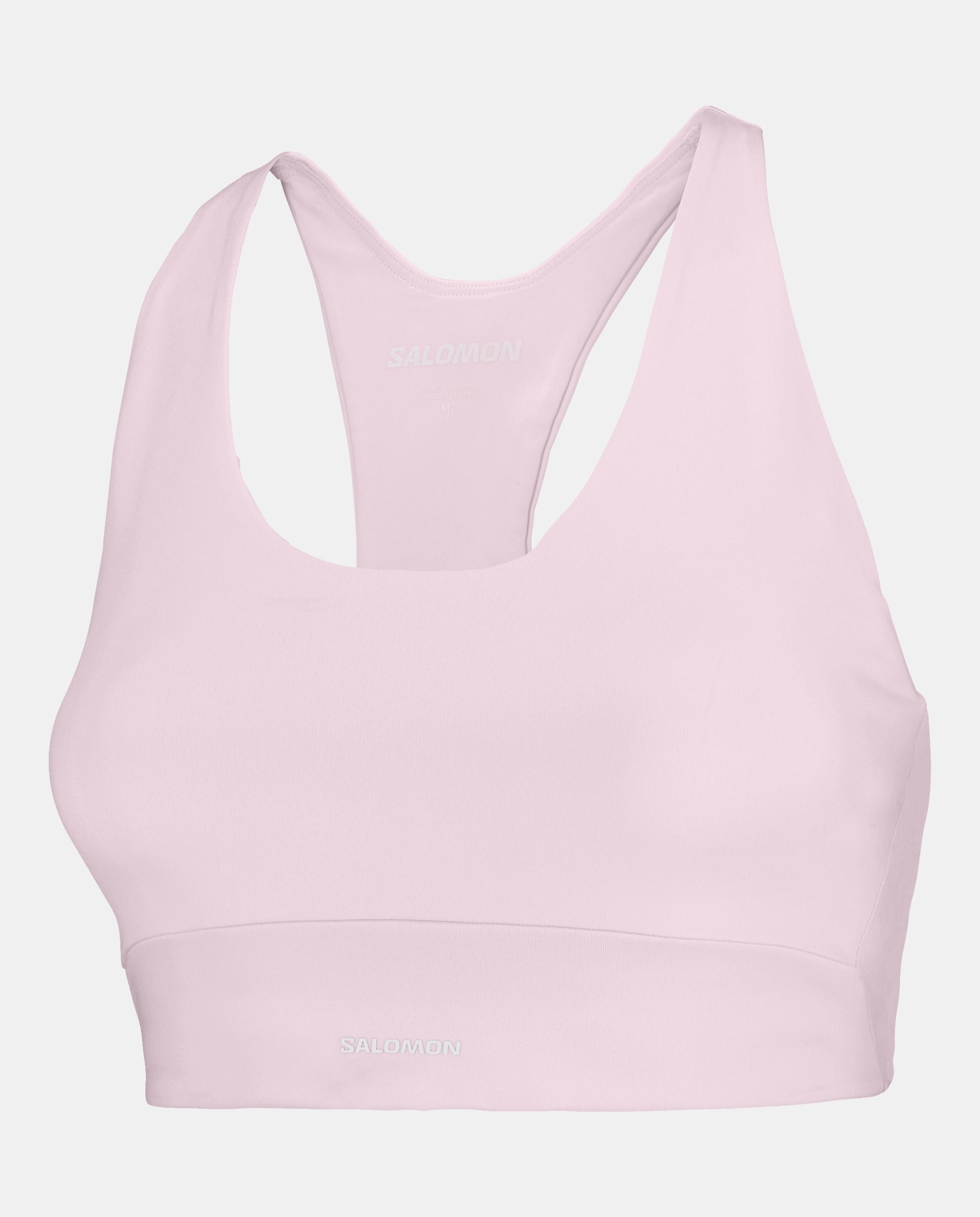 Sujetador deportivo para mujer SHKout CORE BRA W SALOMON - Rosa Rosa-1