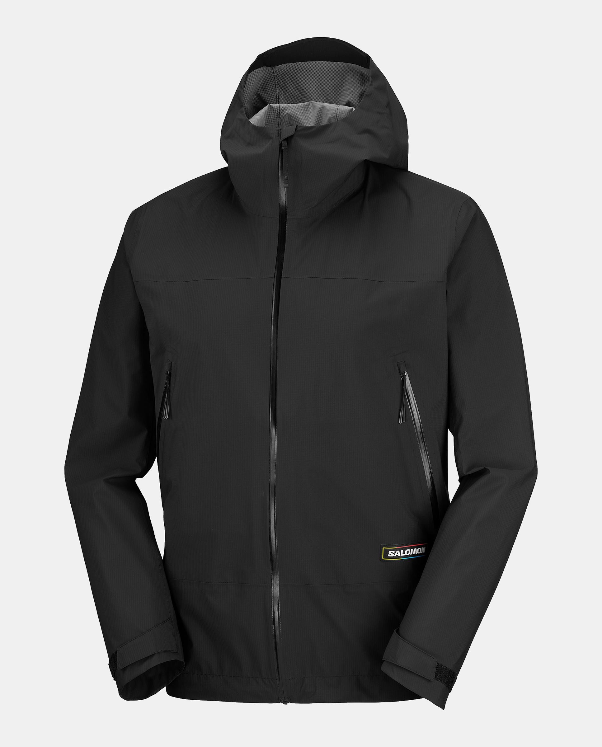 Salomon Chaqueta shell para hombre OUTQUEST 2.5L JKT M Negro