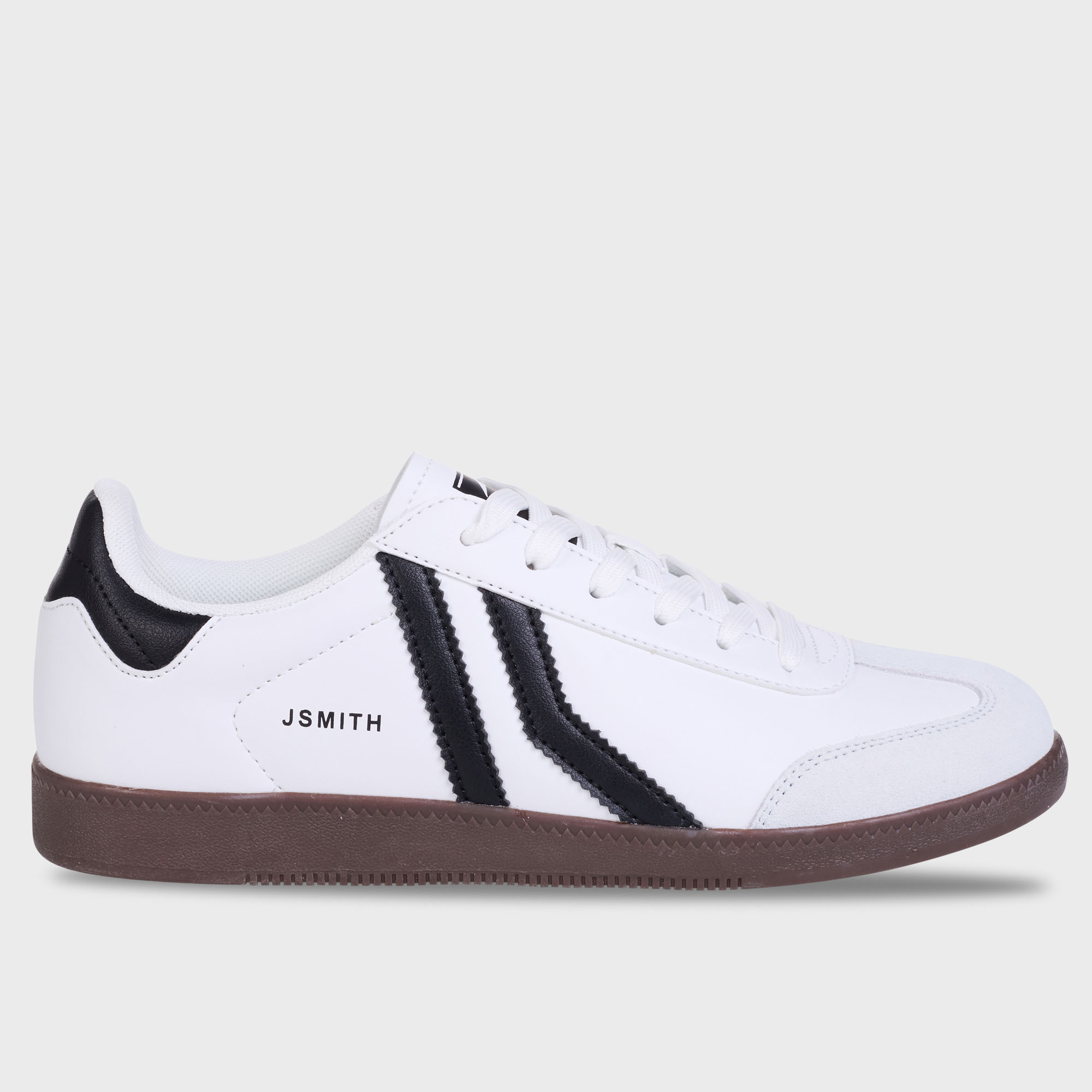John Smith Zapatillas Casual De Hombre Vemex 26V Blanco/Negro Blanco / Negro