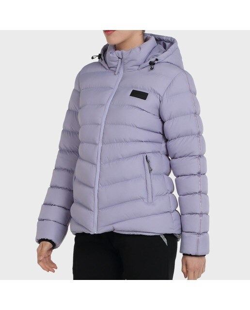 Anorack Parka de mujer Zoe John Smith - Gris Lavanda-2