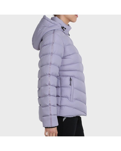 Anorack Parka de mujer Zoe John Smith - Gris Lavanda-3