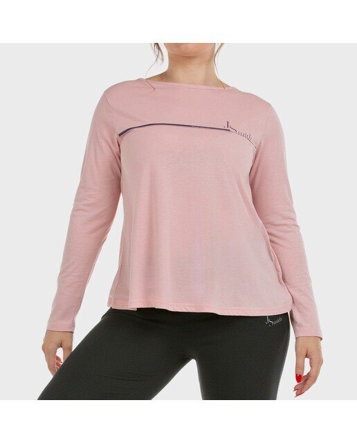 Camiseta de mujer Parum John Smith - Rosa Rosa-1