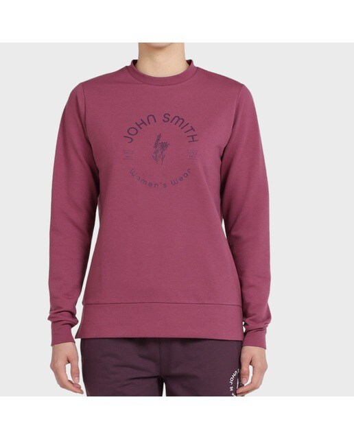 John Smith Sudadera de mujer Izar Rosa