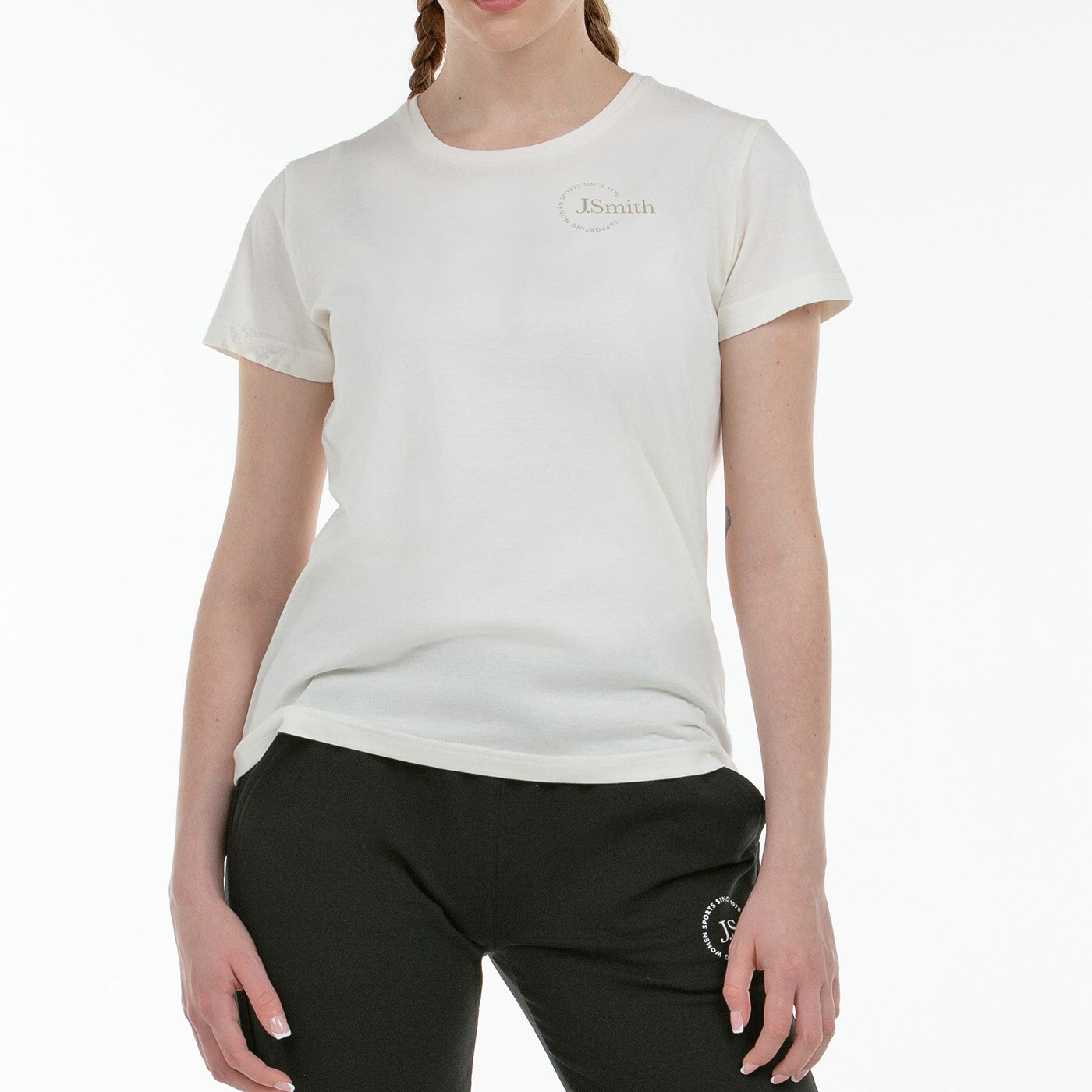 Camiseta de de Mujer Asai John Smith - Marfil Marfil-1