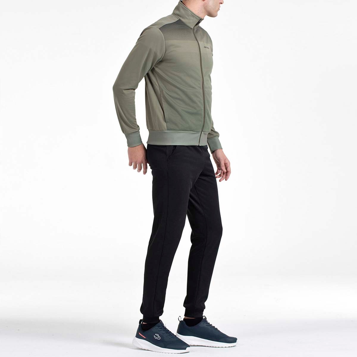 Traje Entrenamiento Poliester de Hombre Cauler M - Kaki Kaki-3