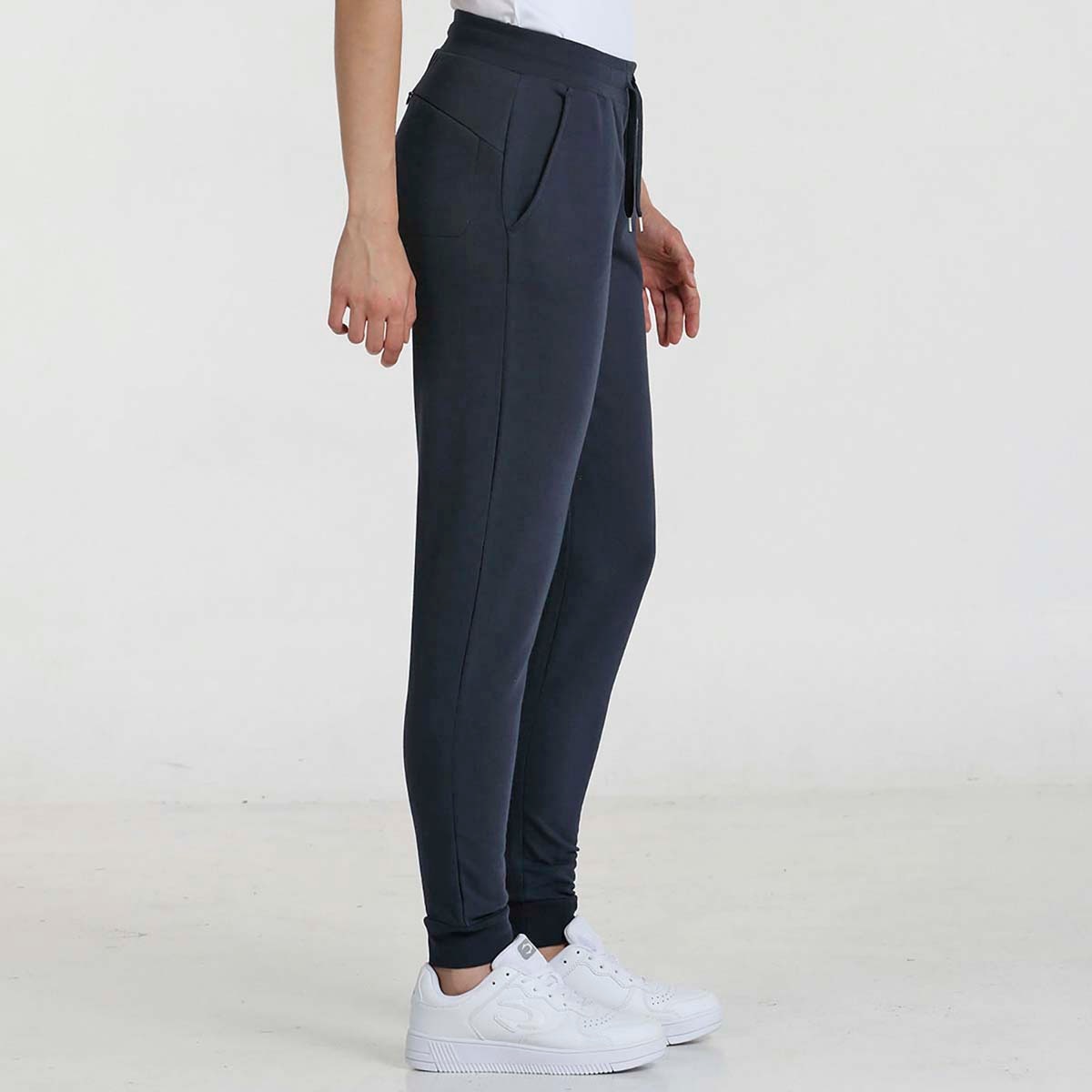 Pantalon Felpa de Mujer Zarraga 25I - Azul marino Azul marino-3