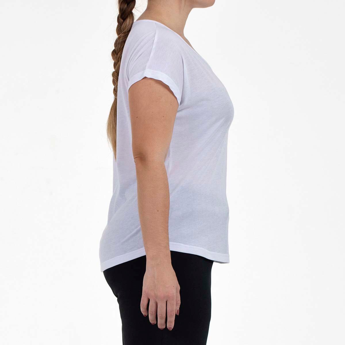 Camiseta M/Larga de Mujer Darlin - Blanco Blanco-3