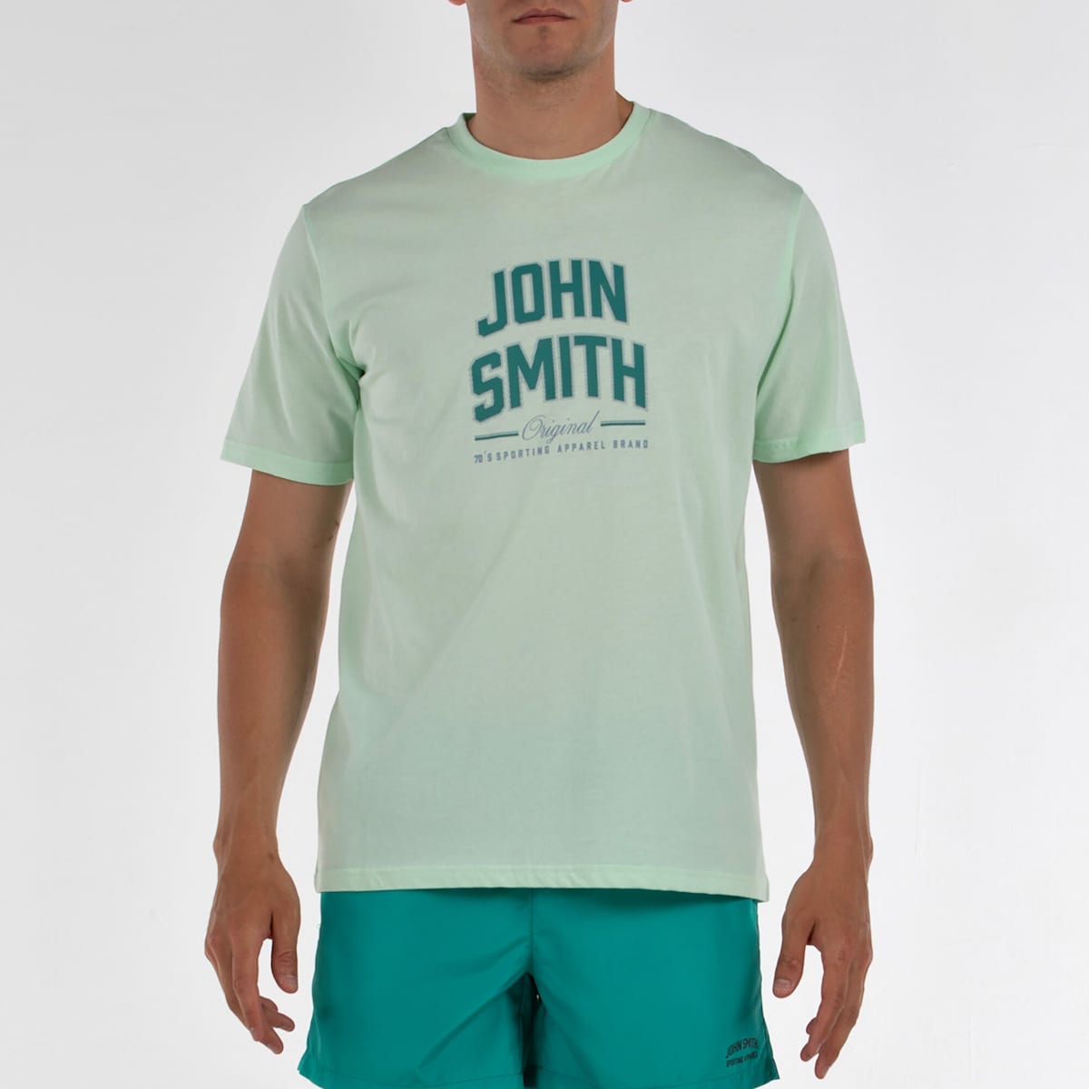 CAMISETA JHON SMITH HOMBRE SENESE-426 CYAN