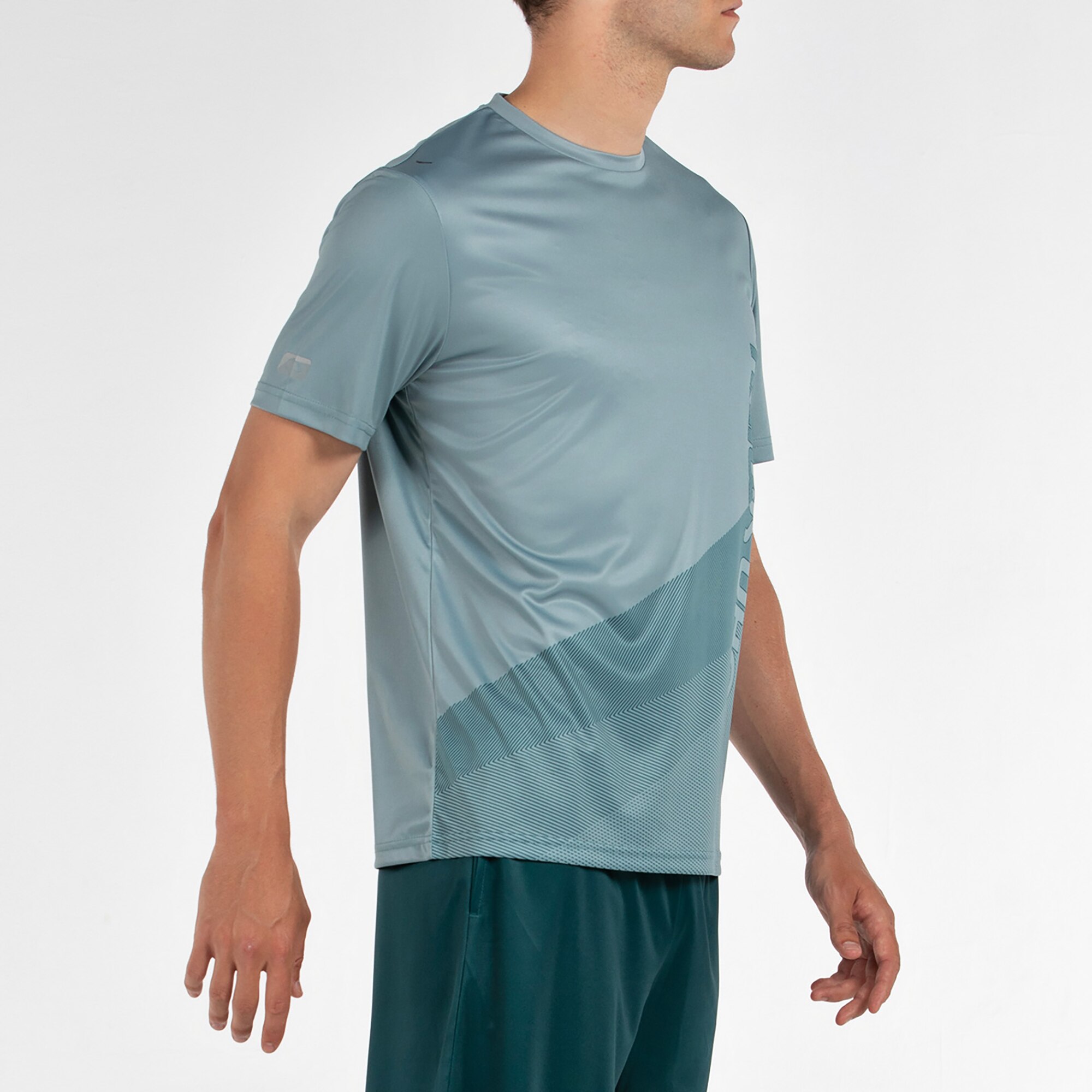 Camiseta M/C Hombre BRIBA MENTOL John Smith - Menta Menta-3