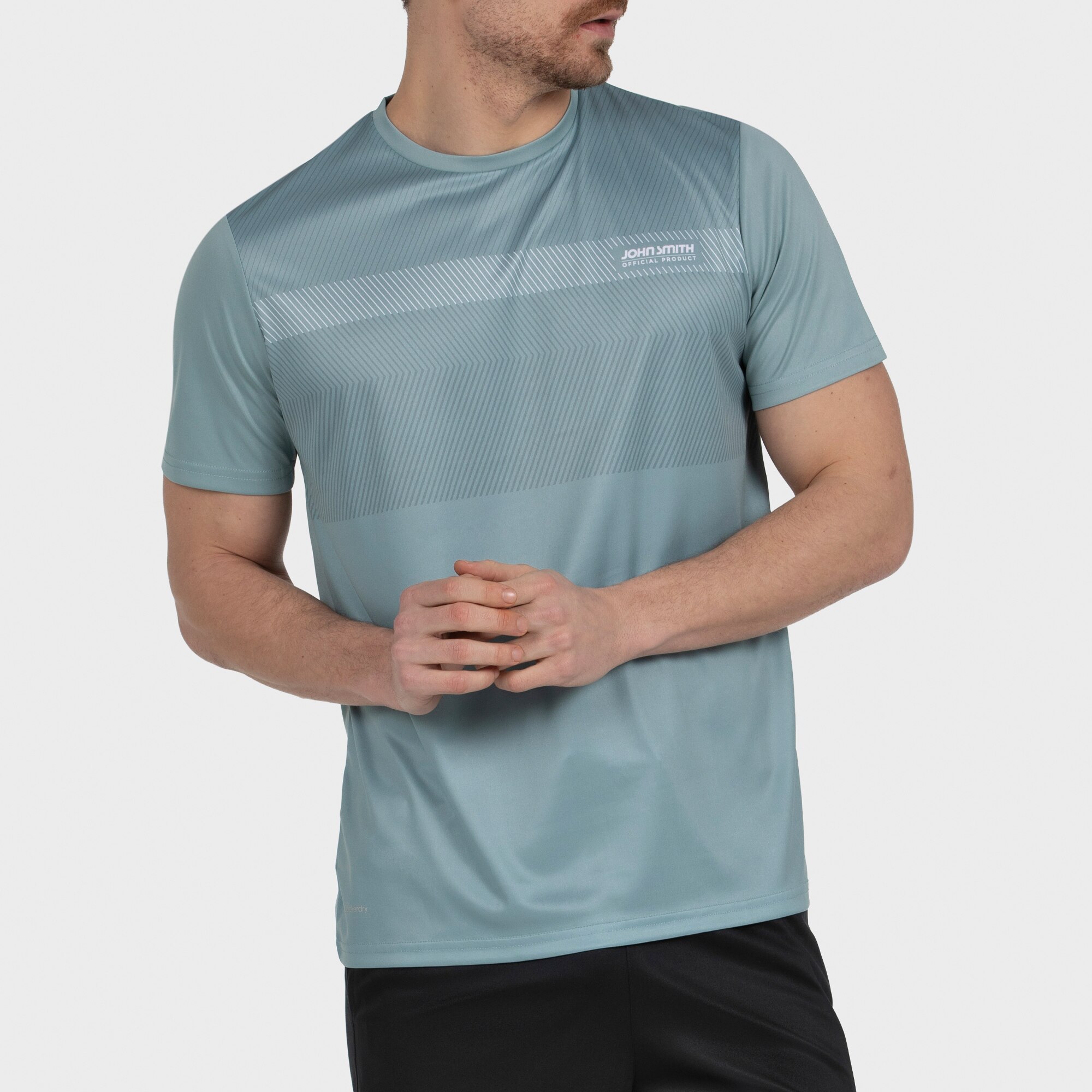 Camiseta M/C Hombre BROVE MENTOL John Smith - Menta Menta-3