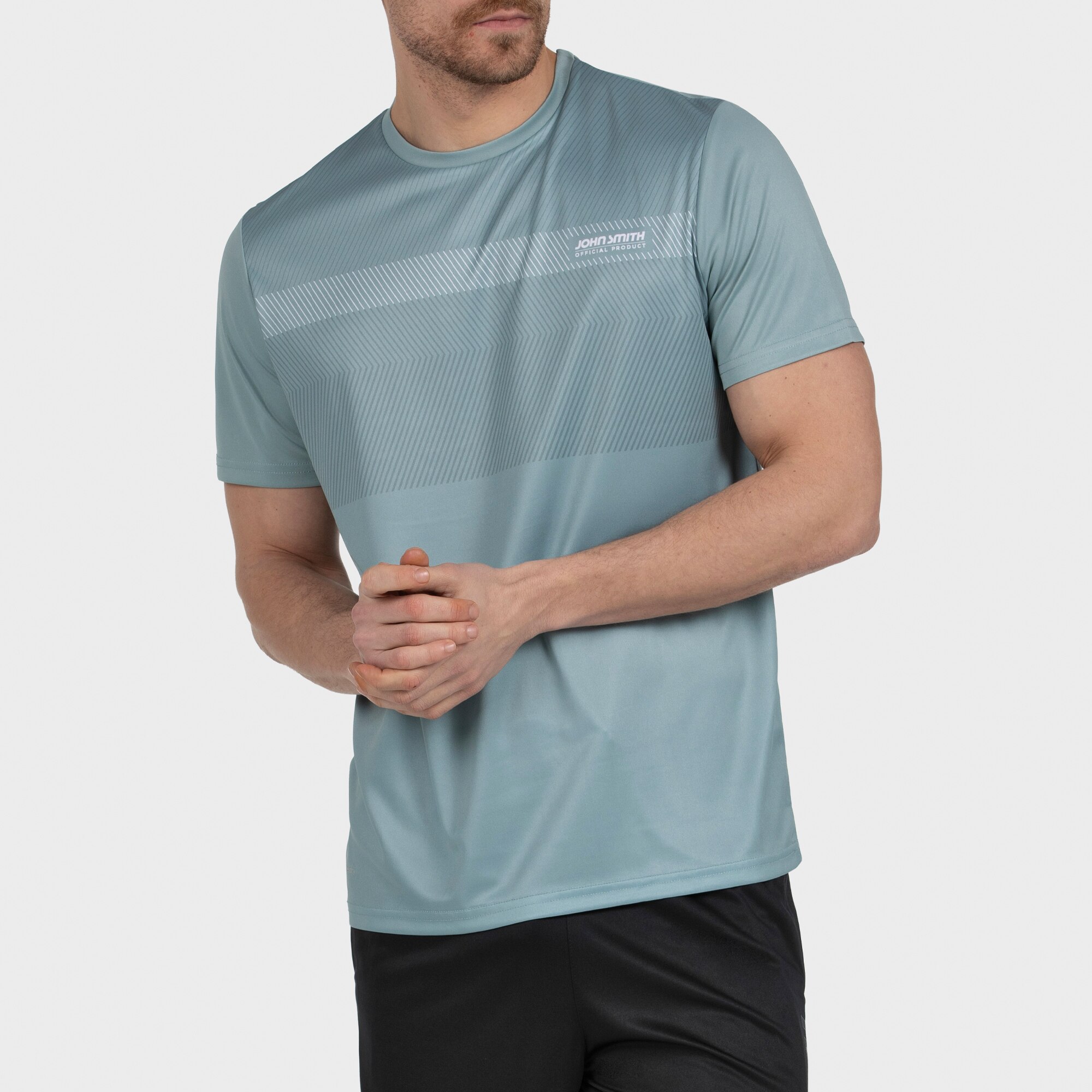 Camiseta M/C Hombre BROVE MENTOL John Smith - Menta Menta-5