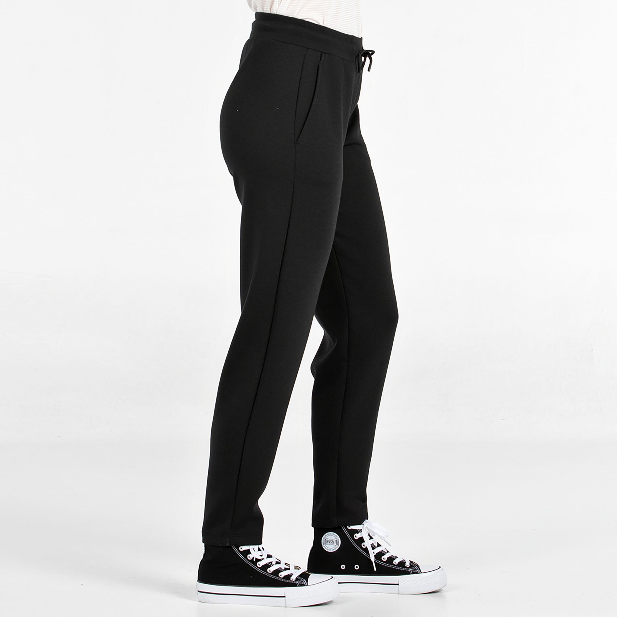 Pantalón Largo Mujer PERALEDA NEGRO John Smith - Negro Negro-3