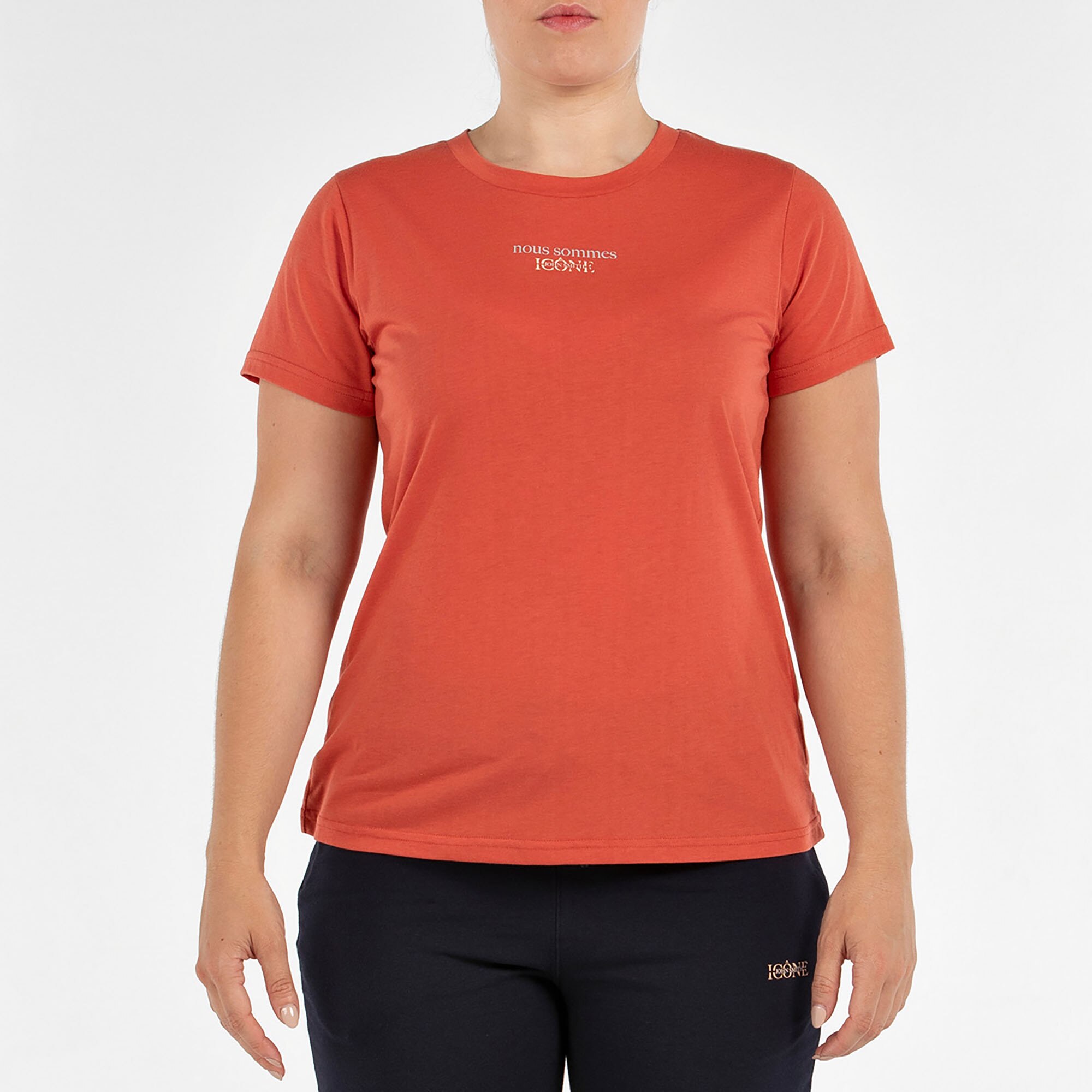 John Smith Camiseta M/C Mujer RIGIL PAPAYA Papaya