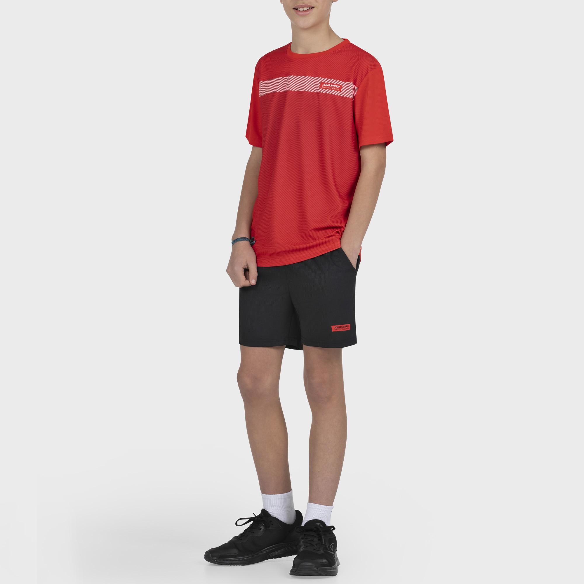 Conjunto Niño BESES SET ROJO John Smith - Rojo Rojo-5