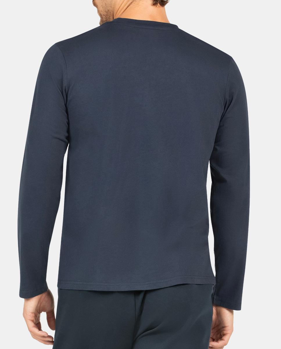 Camiseta M/L Hombre BARZA JOHN SMITH - Azul Azul-4