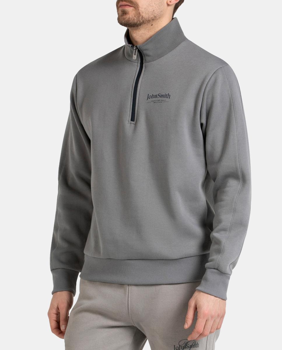 Imagen 2 de Sudadera Hombre BEBIO JOHN SMITH - Gris Gris