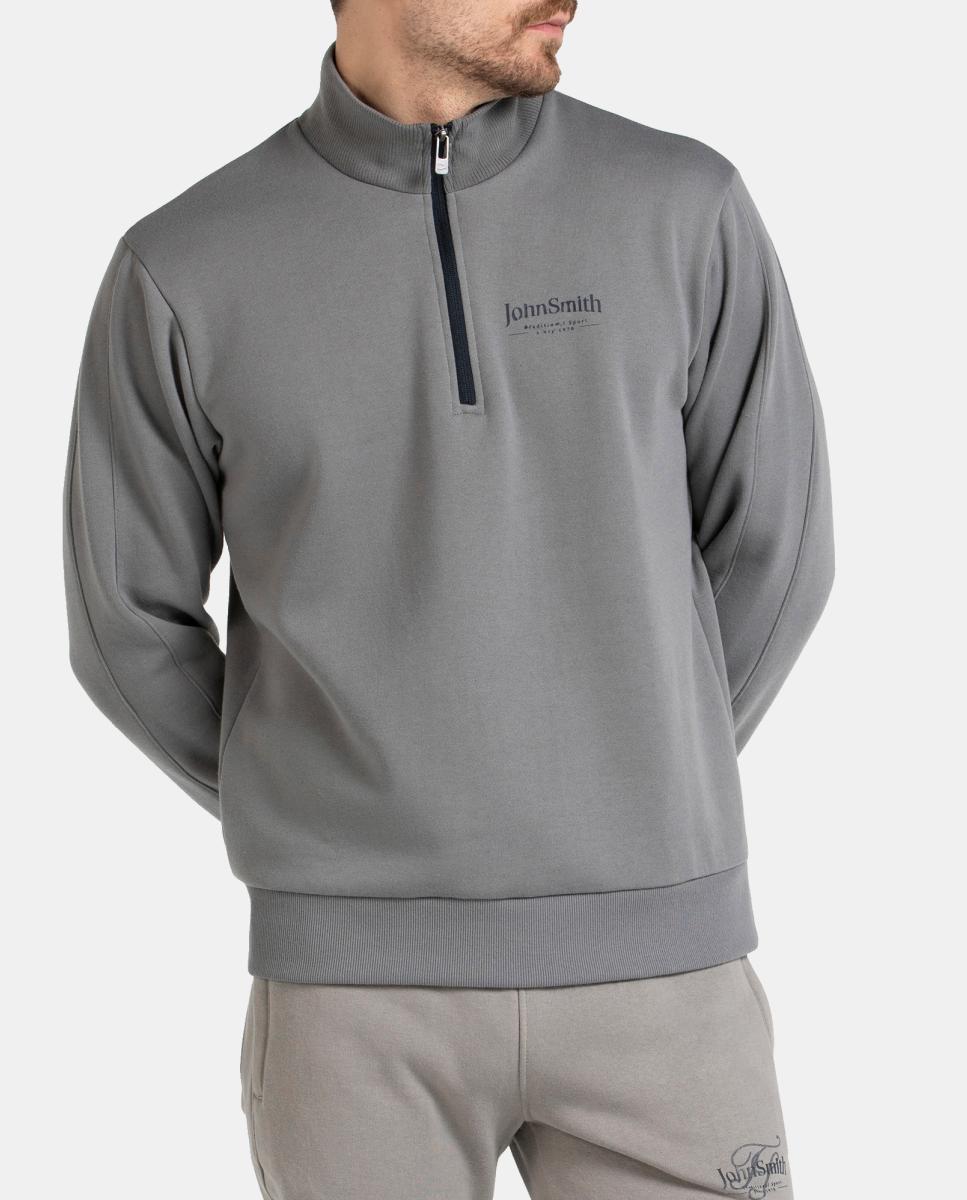 Imagen 3 de Sudadera Hombre BEBIO JOHN SMITH - Gris Gris