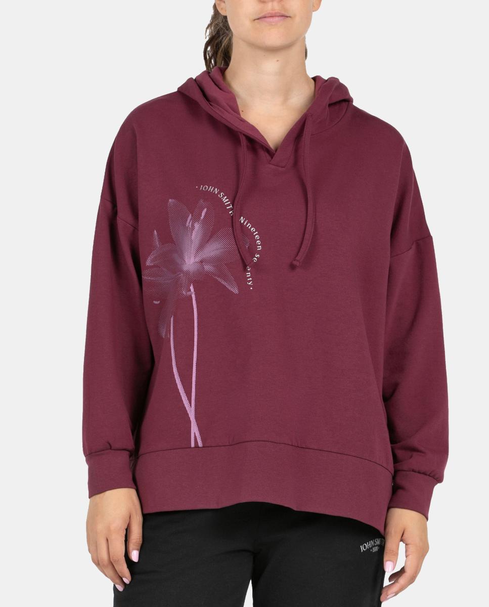 Sudadera Mujer FRIDA JOHN SMITH - Rojo Rojo-1