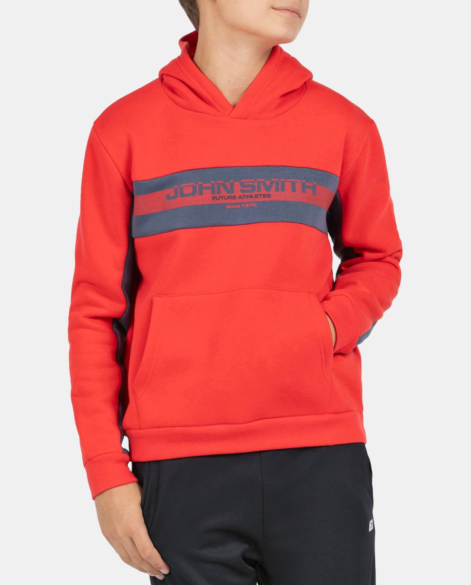 Sudadera Niño BALDIO JOHN SMITH - Rojo Rojo-5