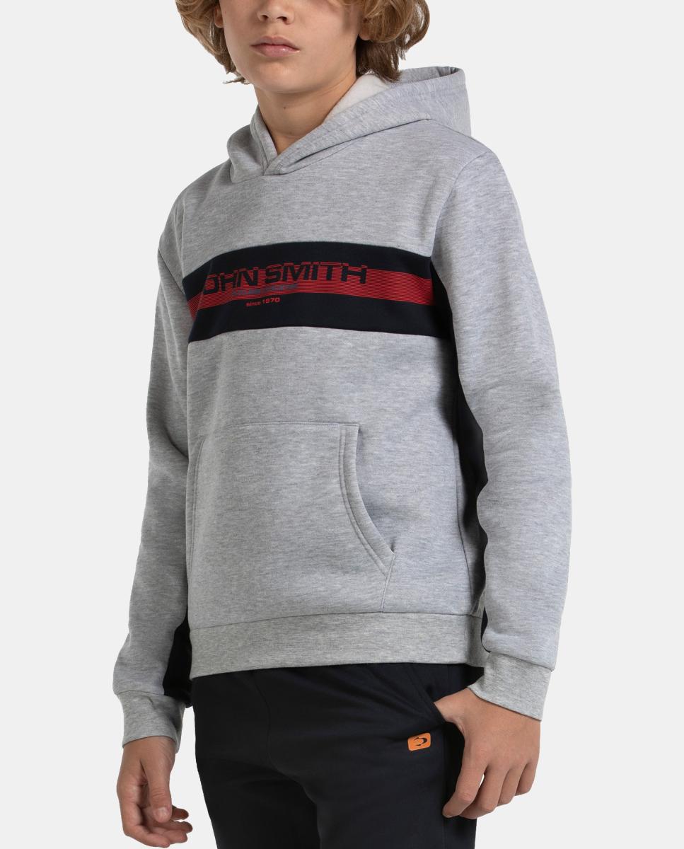 Sudadera Niño BALDIO JOHN SMITH - Gris Gris-2