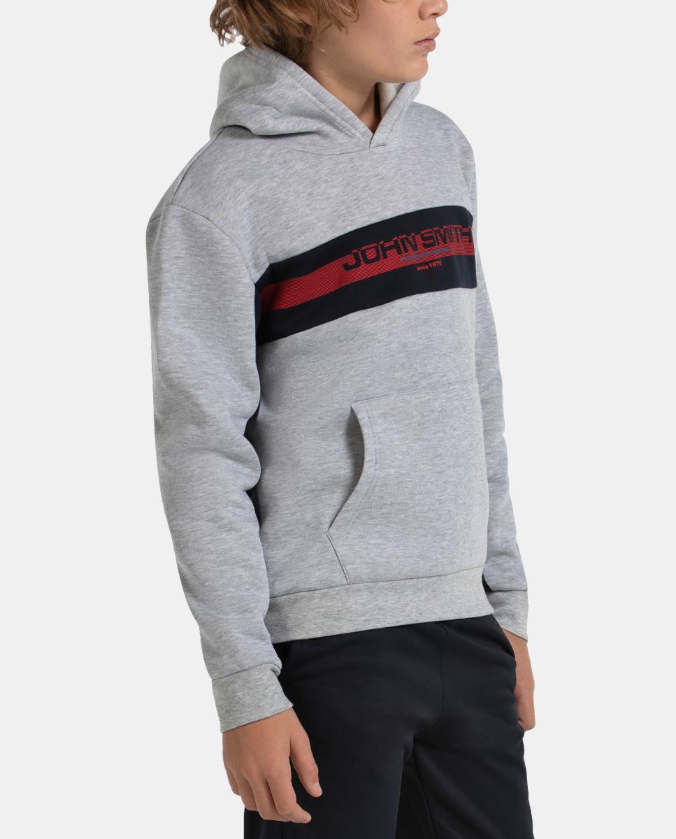 Sudadera Niño BALDIO JOHN SMITH - Gris Gris-3