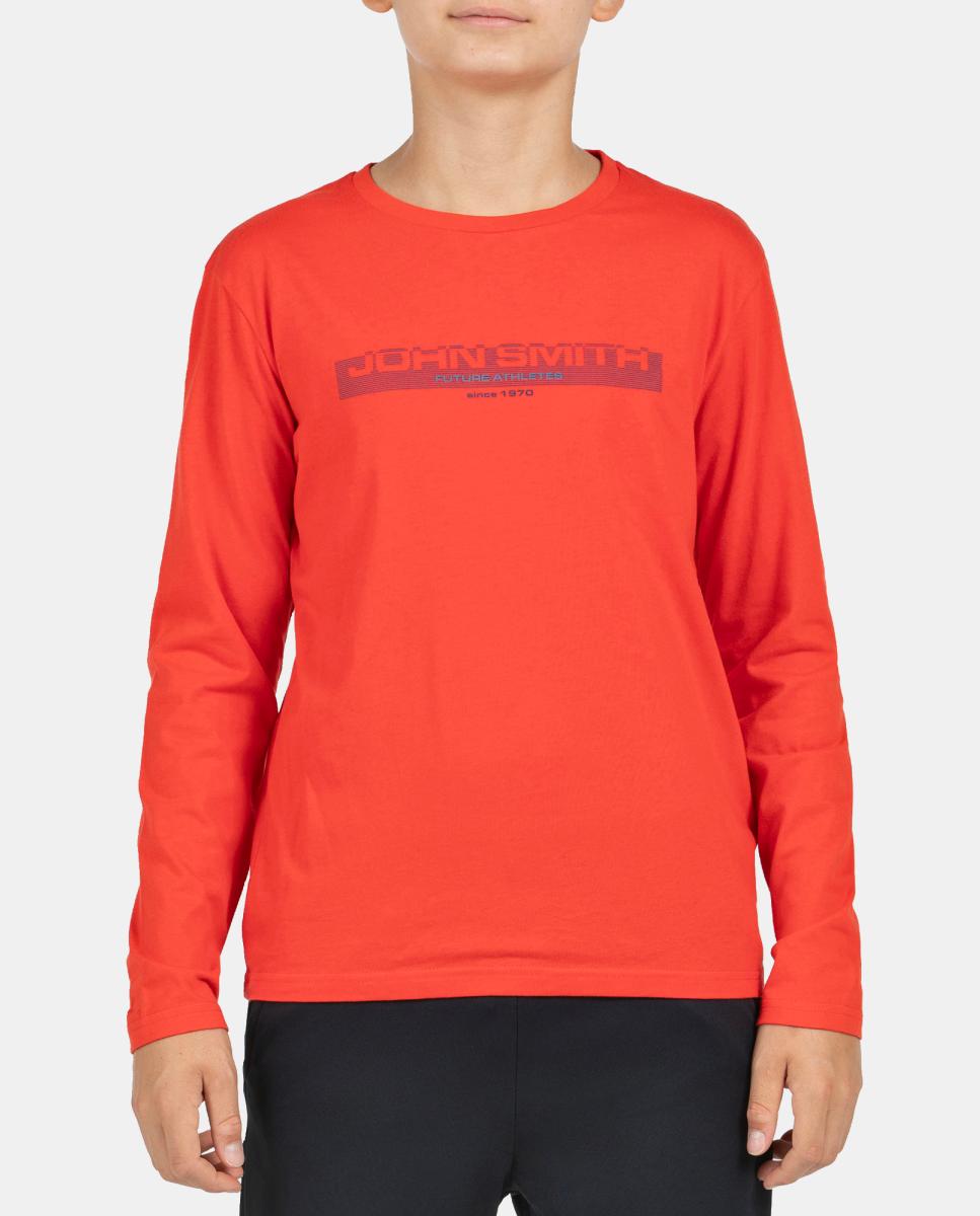 Camiseta M/L Niño BARQUIL ML JOHN SMITH - Rojo Rojo-1