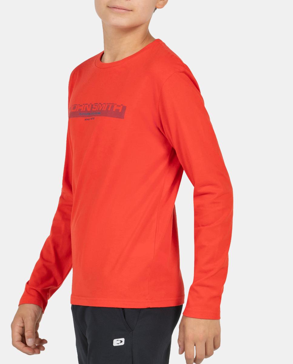 Camiseta M/L Niño BARQUIL ML JOHN SMITH - Rojo Rojo-2