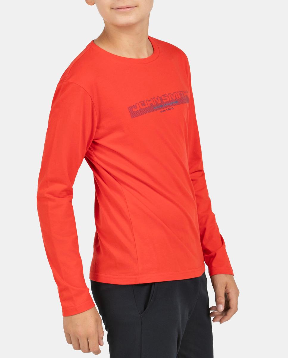Camiseta M/L Niño BARQUIL ML JOHN SMITH - Rojo Rojo-3