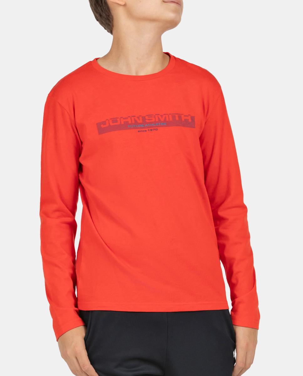 Camiseta M/L Niño BARQUIL ML JOHN SMITH - Rojo Rojo-5