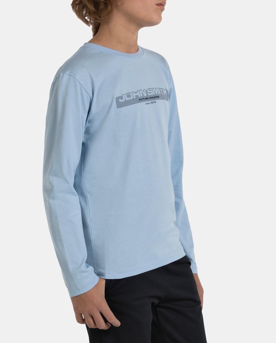 Camiseta M/L Niño BARQUIL ML JOHN SMITH - Azul Azul-3