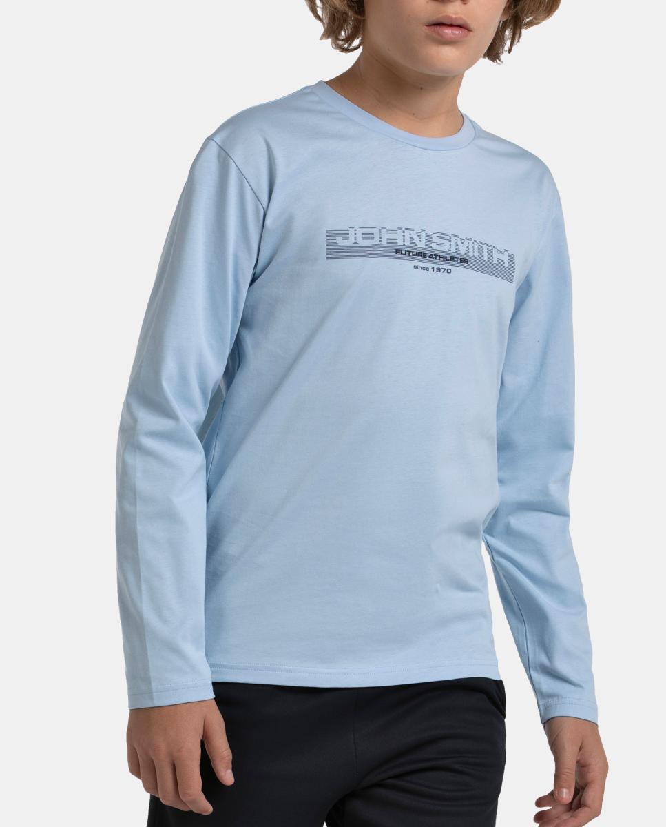 Camiseta M/L Niño BARQUIL ML JOHN SMITH - Azul Azul-5