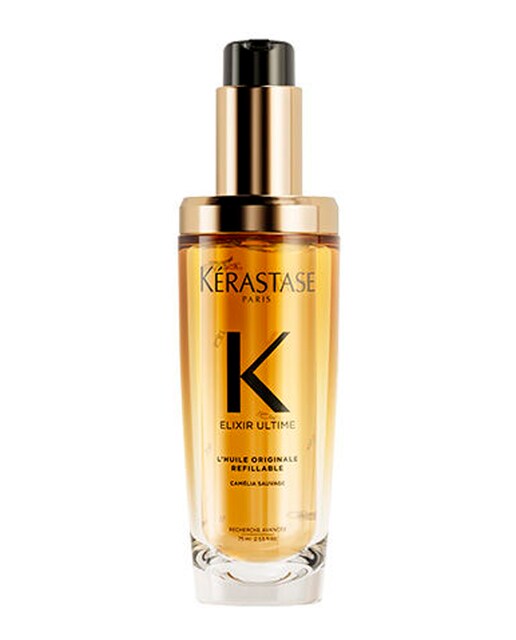 Imagen 0 de Aceite Capilar Anti-frizz Termo-Protector Sin Aclarado L'Huile Originale Elixir Ultime 75ml Kérastase