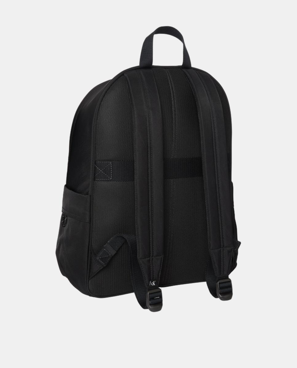 Mochila de nylon Calvin Klein con logo frontal en el bolsillo delantero - Negro Negro-3