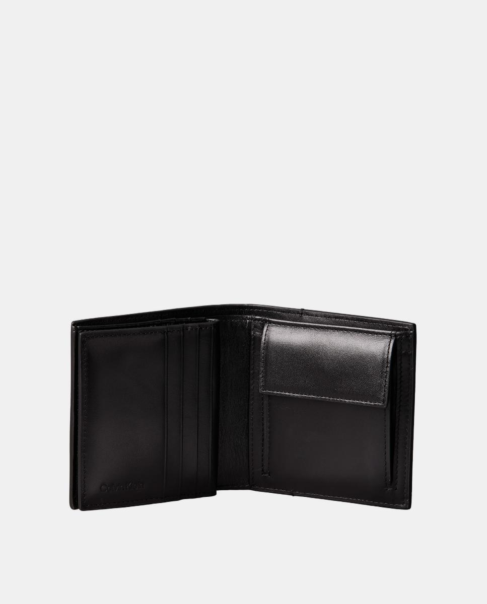 Carteira com Estampado de Monograma a Condizer Preto-3