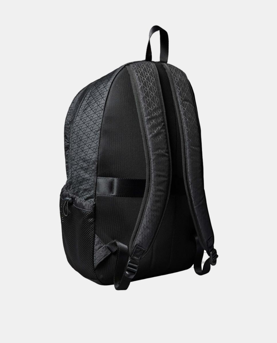 Mochila com Logótipo de Emblema Preto-2