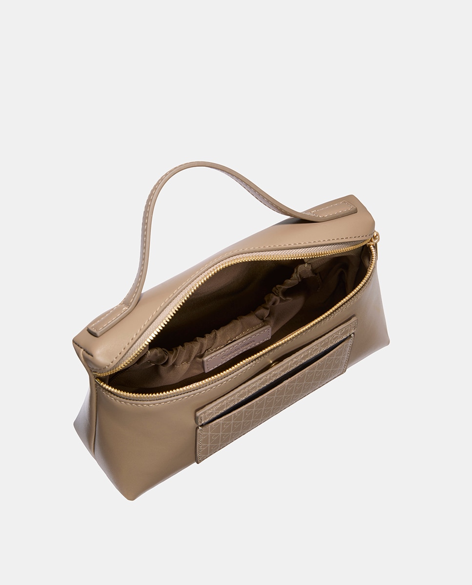 Bolsa de Cosméticos com Alça Curta Multicolor-3