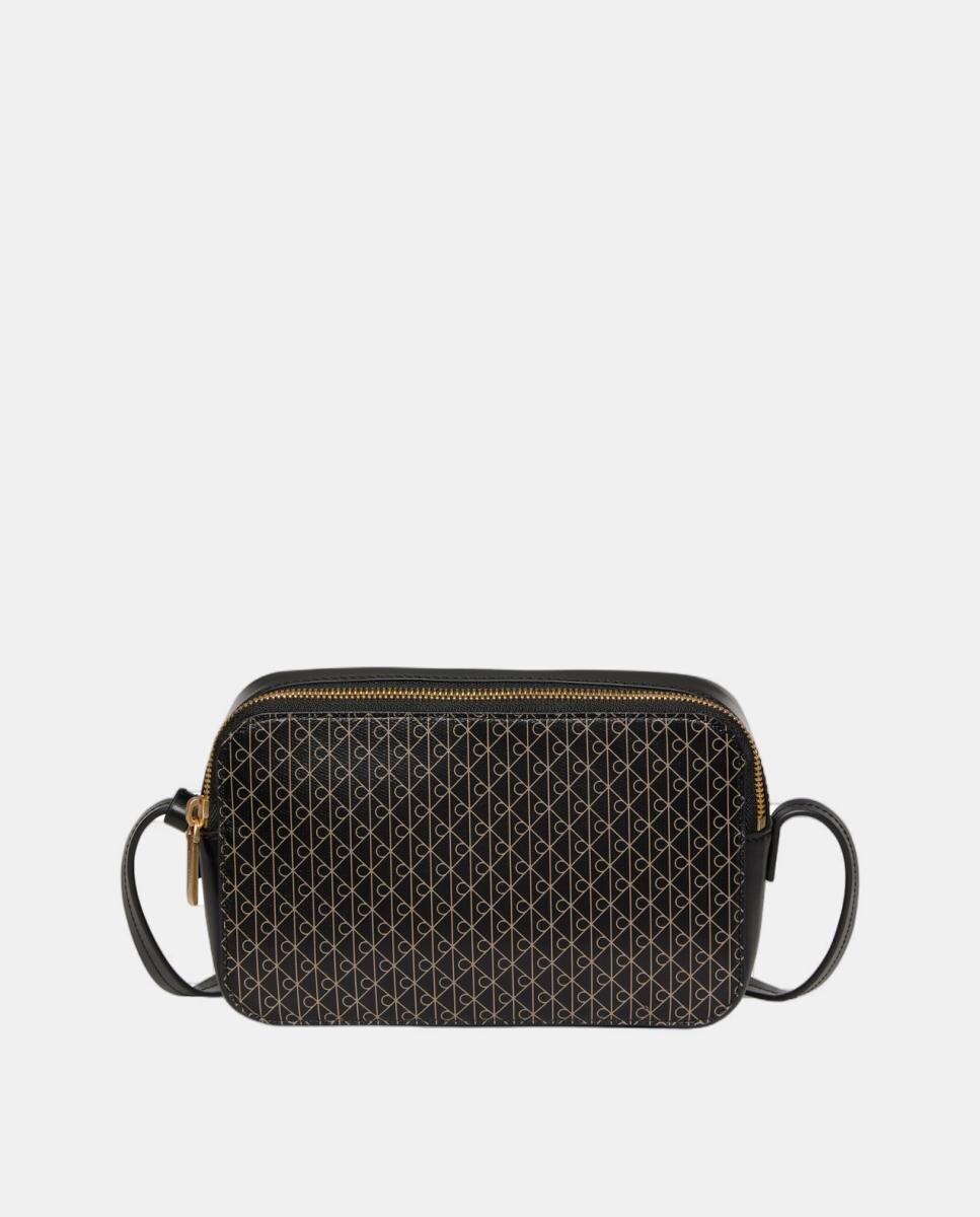 Bolso bandolera Calvin Klein con estampado monogram Emblem - Negro Negro-5