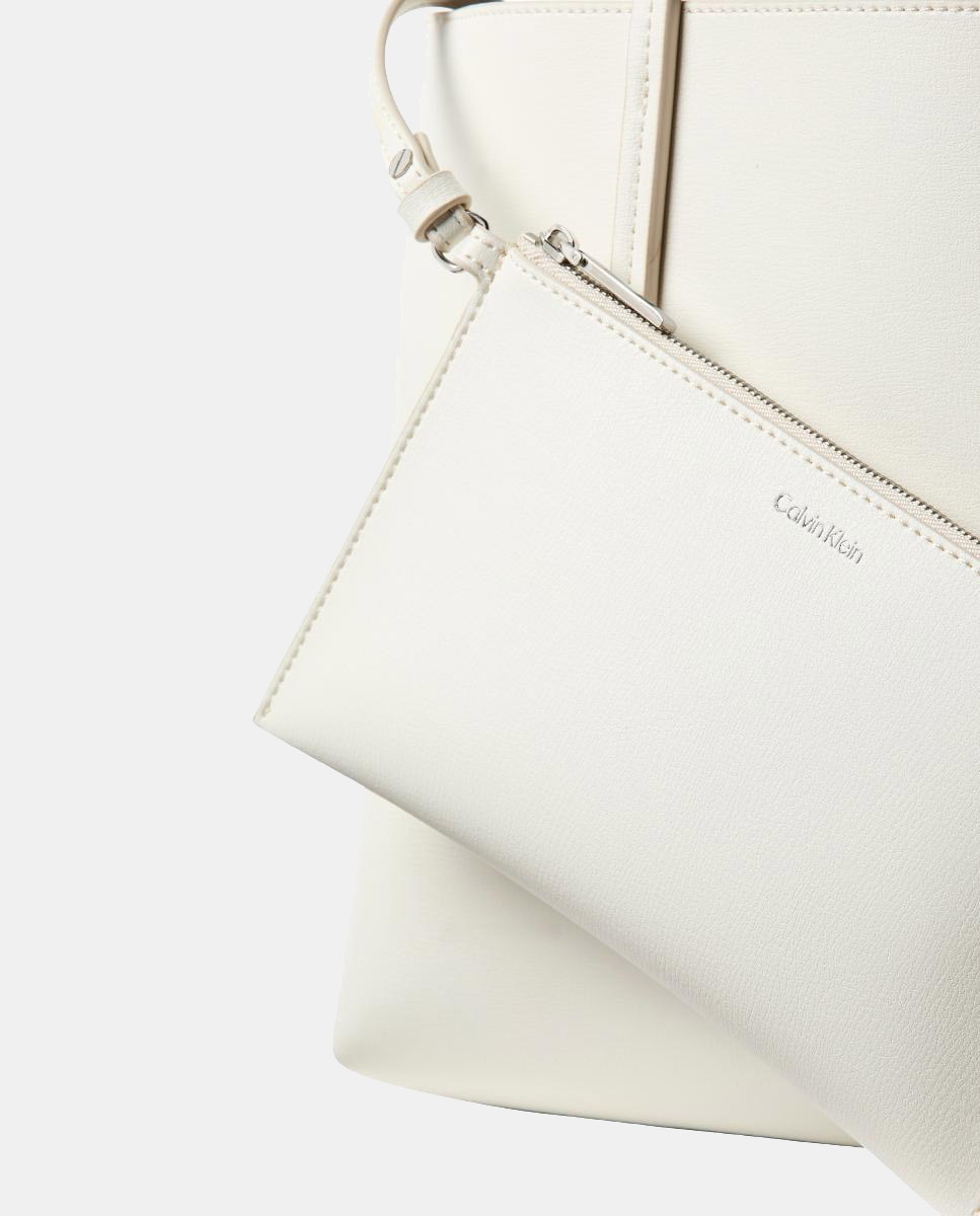 Mala Tipo Tote Branco-4